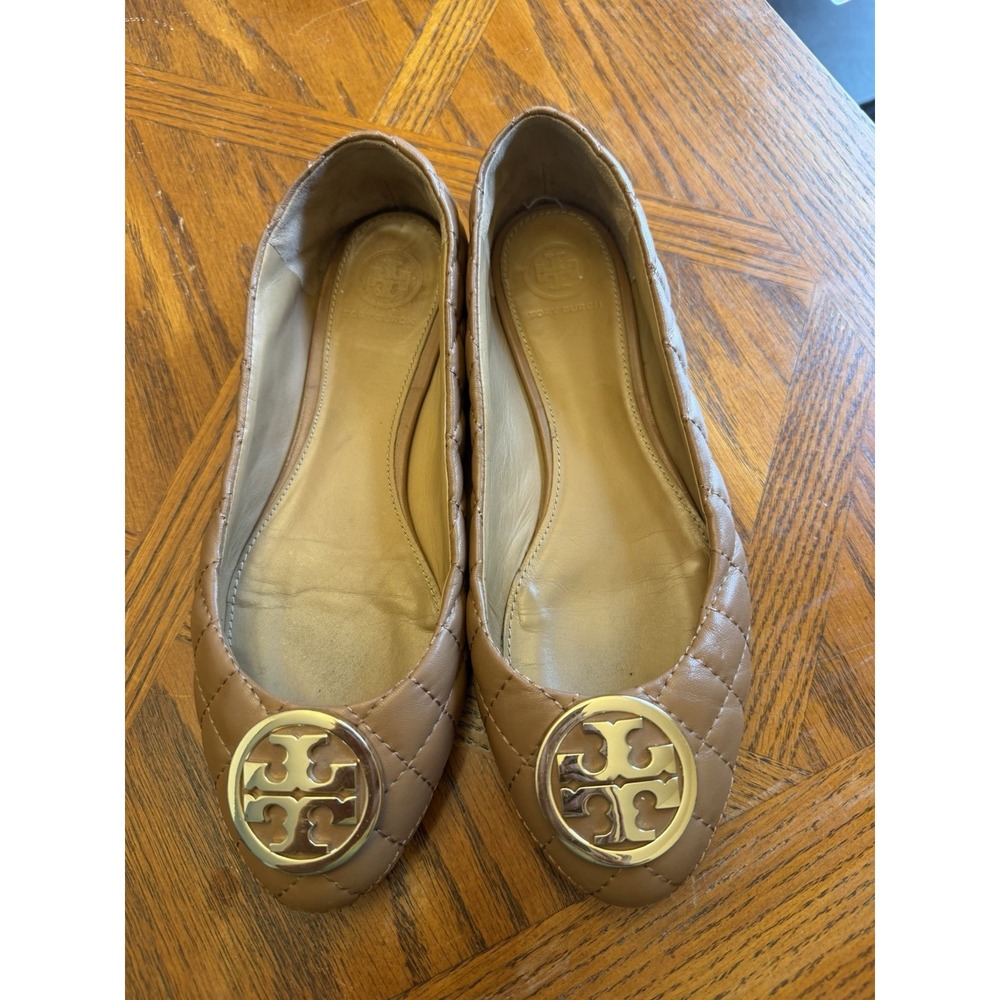Tory Burch Quilted Ballet Flats Size 7.5
